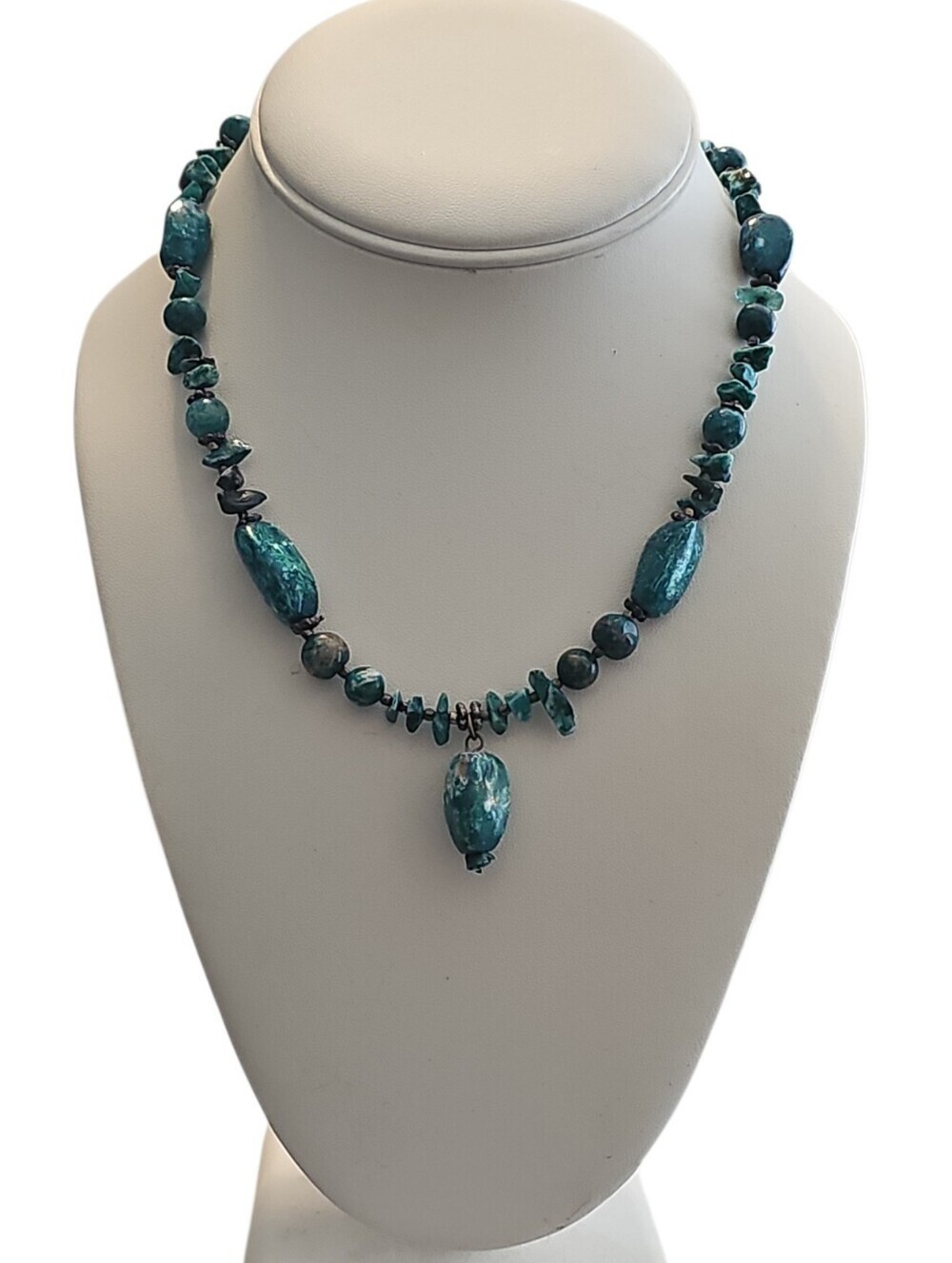 Vintage American Turquoise Nugget Necklace